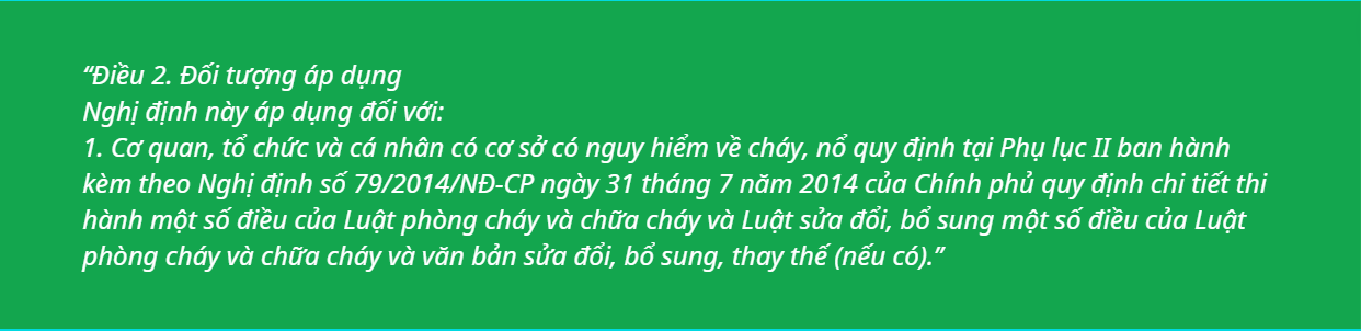 Một số điểm mới trong quy định về phòng cháy, chữa cháy. 3 diem moi ve phong chay chua chay bat buoc3