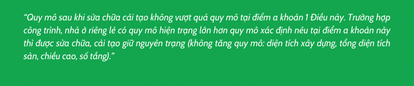 Quy định mới về cấp phép xây dựng trên địa bàn thành phố Hà Nội 5 6 1