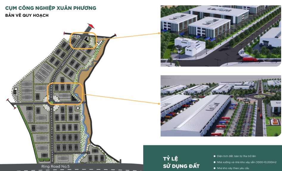 Cụm công nghiệp Xuân Phương - Thái Nguyên 5 vki cum cong nghiep xuan phuong 2