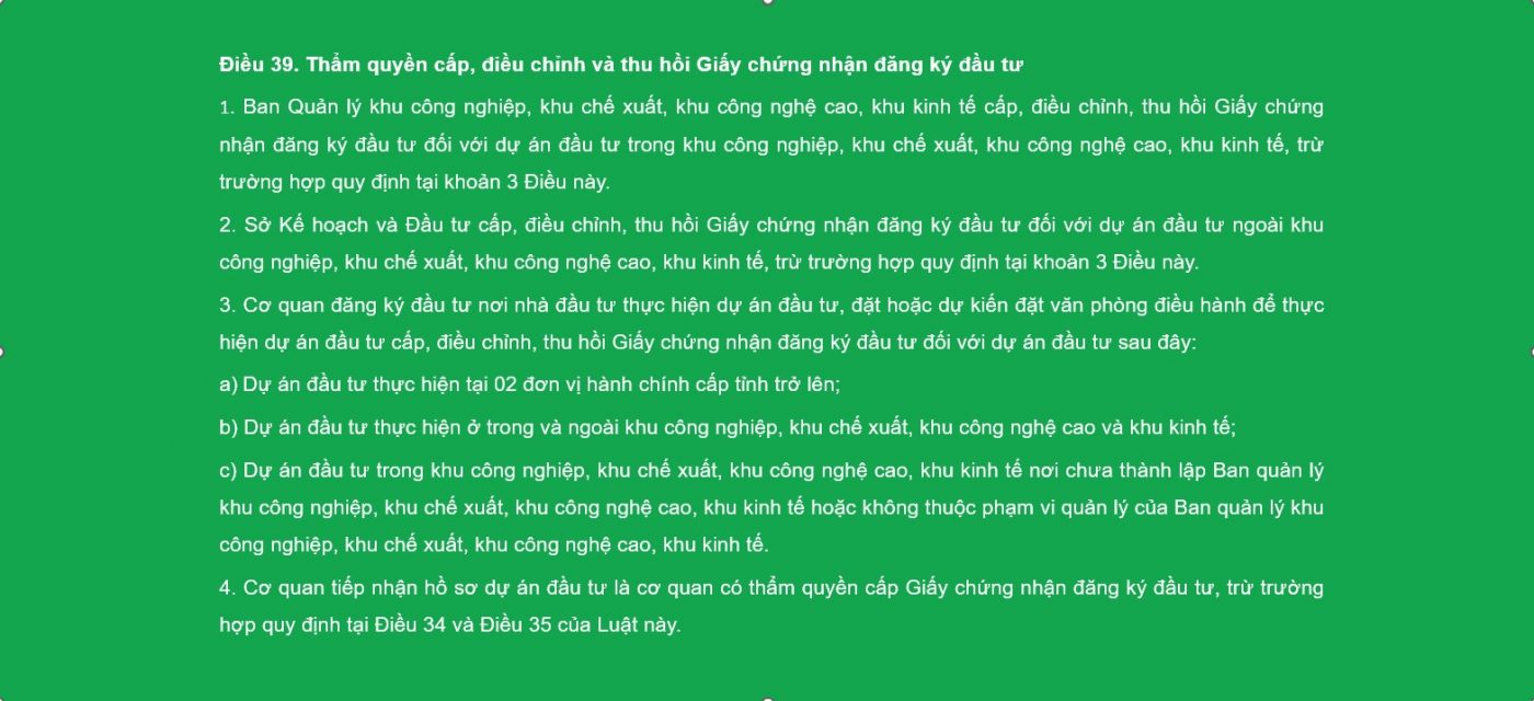 Dự án nào cần cấp giấy chứng nhận đầu tư? 5 vki du an nao can cap giay chung nhan dau tu 3 2