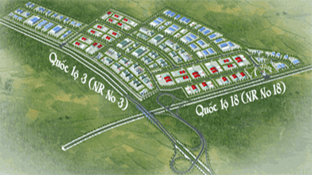 Cho thuê KCN Yên Phong II-A Bắc Ninh