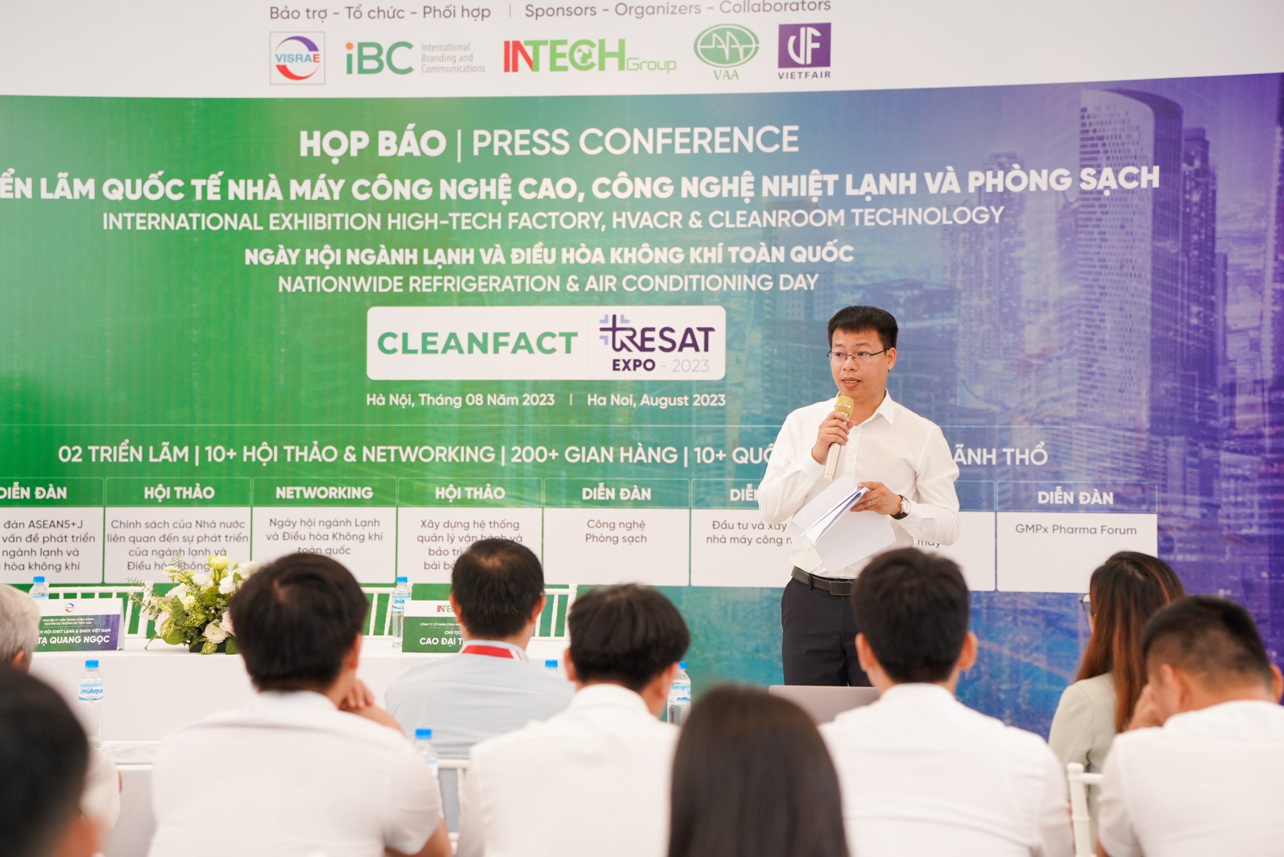 VKI tiếp tục góp mặt tại Triển lãm quốc tế CLEANFACT & RESAT EXPO 2023: Nền tảng giao lưu và kết nối đầu tư công nghiệp, nhà máy công nghệ cao 3 VKI tiếp tục góp mặt tại triển lãm quốc tế CLEANFACT & RESAT EXPO 2023