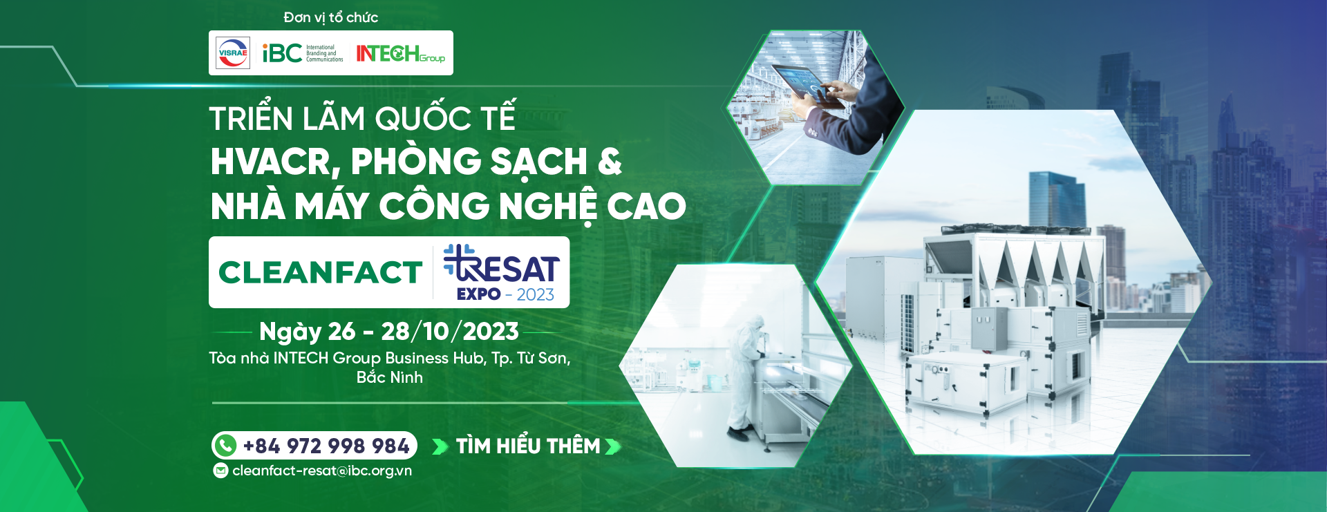 Giới thiệu Chuỗi sự kiện Công nghiệp Lớn nhất Việt Nam vào Tháng 10, 2023 2 1920 741 VN WEB intech