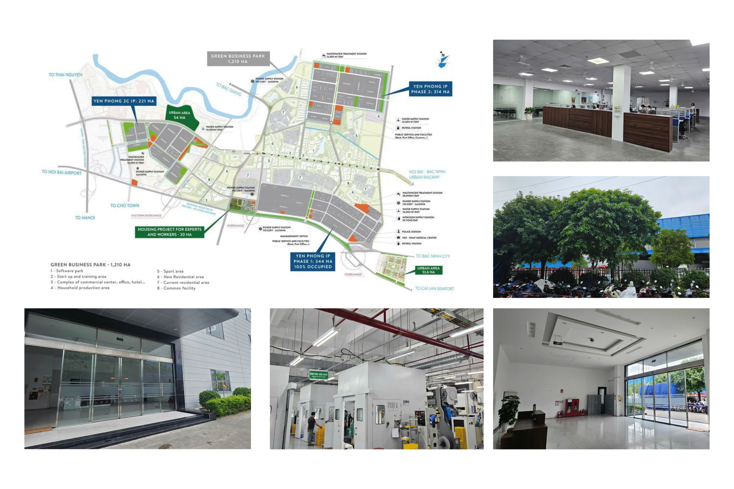 Cho Thuê Nhà Xưởng Tại Khu Công Nghiệp Yên Phong - Bắc Ninh 4 Nha may AERMEC Yen Phong Sale kit scaled