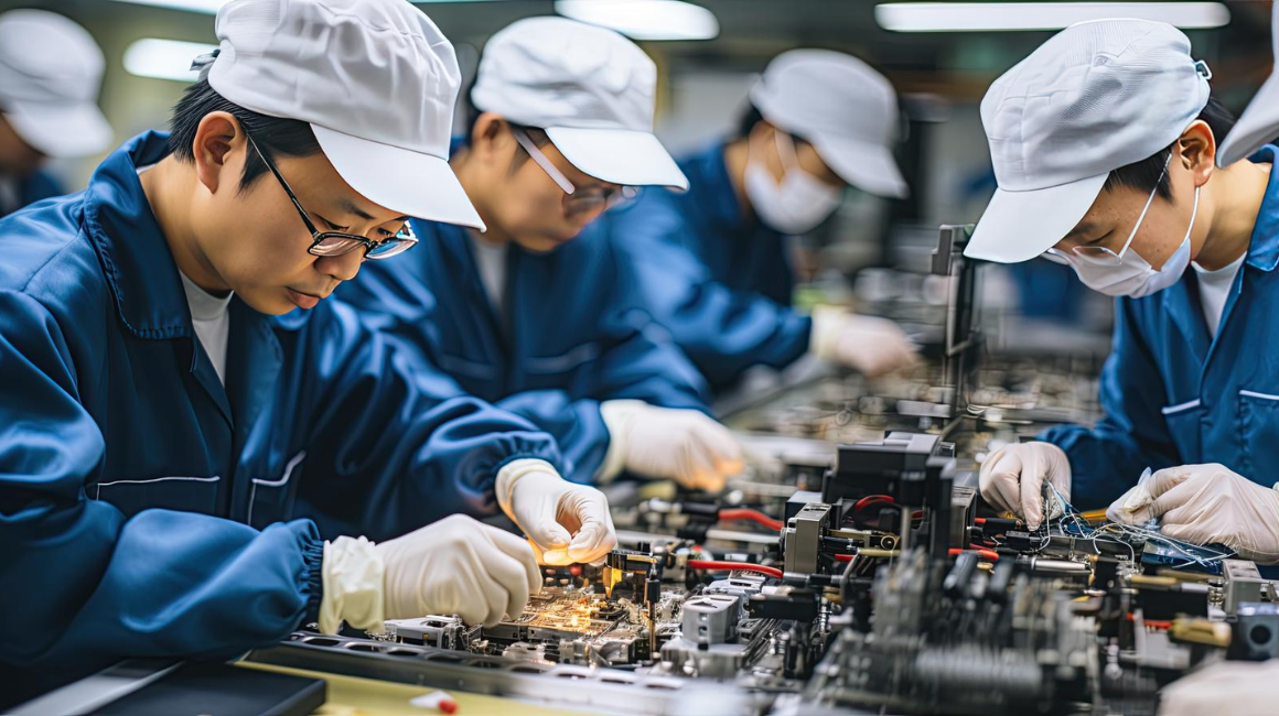 quy trinh san xuat linh kien dien tu vti solution 4